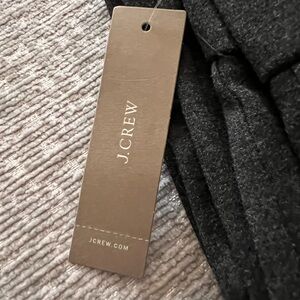 J. Crew Heather Charcoal Pixie Ponte Pants in Petite XS. NWT.